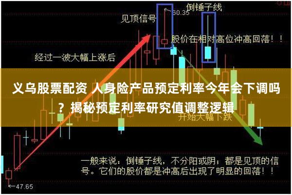 义乌股票配资 人身险产品预定利率今年会下调吗？揭秘预定利率研究值调整逻辑