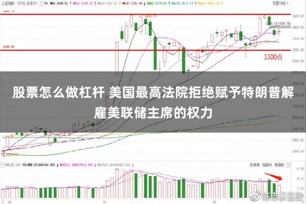 股票怎么做杠杆 美国最高法院拒绝赋予特朗普解雇美联储主席的权力